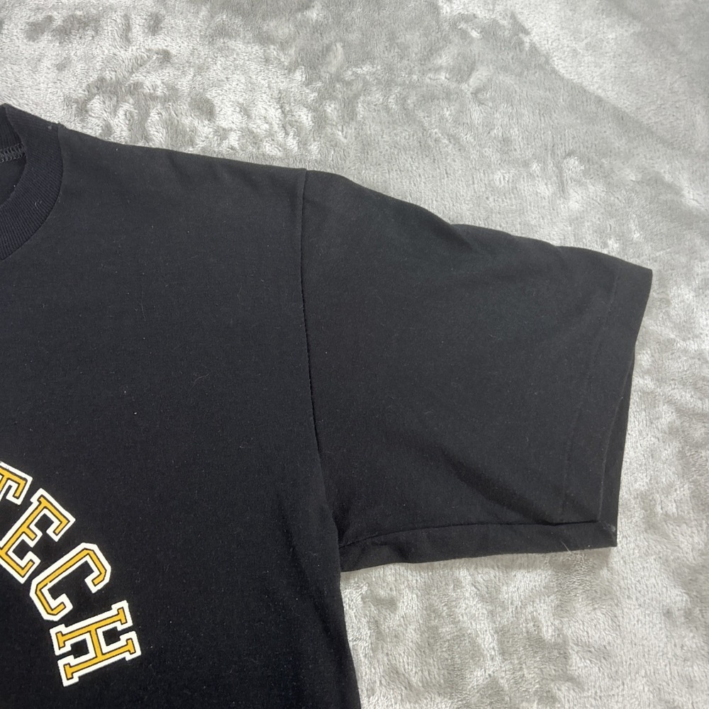 Vintage Georgia Tech Soffe Shirts T-Shirt Men's Large Yellow Jackets NCAA 90s - Picture 4 of 15